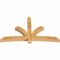 Ekena Millwork Davenport Rough Sawn Timber Gable Bracket, Western Red Cedar, 96"W x 56"H x 6"D x 6"F, 14/12 Pitch GBW096X56X0606DAV00RWR - alternate 4